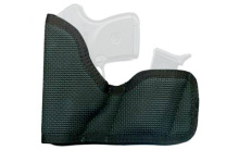 Cargo Nemesis Pocket Holster, Fits P32/P3AT/LCP w/CT LG, Ambidextrous, Black Leather M52BJG5Z0
