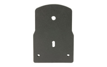 NYPD Style Badge Backer, Fits 1.75" or 2" pin width for name plate, Black U09BZ00Z0
