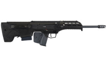 MDRX, Semi-automatic, Bullpup, 308 Winchester, 20" Barrel, 1:10 Twist, Threaded 5/8-24, Black, Shark Fin Grip, 1 Mag, 10Rd, Forward Eject MDR-RF-A2010-FEC-B