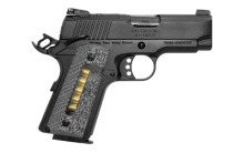 MC1911 SC Ultimate, 1911, Semi-automatic, Metal Frame Pistol, Officer, 9MM, 3.4" Barrel, Steel, Black, G10 Grips, Adjustable Rear Sight, Ambidextrous Safety, 7 Rounds, 1 Magazine, Ambidextrous 390036
