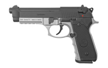 REGARD MC, Semi-automatic, DA/SA, Full Size, 9MM, 4.9" Barrel, Alloy Frame, Two-Tone Color, Ambidextrous Safety/Decocker, Fixed Sights, 18Rd 390082