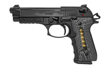 Regard MC Sport GEN4, Single Action, Semi-automatic, Metal Frame Pistol, Full Size, 9MM, 4.9" Barrel, Aluminum, Black, G10 Grips, Fixed Sights, Decocker, 18 Rounds, 1 Magazine, Ambidextrous 390087