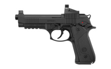 Regard, Gen 3, Single Action, Semi-automatic, Metal Frame Pistol, Full Size, 9MM, 4.9" Barrel, Aluminum, Black, G10 Grips, Ambidextrous Thumb Safety, 18 Rounds, 1 Magazine, Far-Dot Red Dot Optic 392086