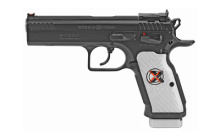 Witness, Stock Xtreme, Semi-automatic, Double Action, Full Size, 9MM, 4.5" Barrel, Steel, Two-Tone, Aluminium Grips, 3 Magazines 17Rd 610606