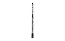 BRL 16, 223 Wylde, 16" Spiral Fluted Barrel, 1:8 Twist, 1/2X28, Mid-length, Nitride Finish, Black BRL-16-BN-SPRL-223