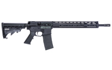 FDR, Semi-automatic Rifle, AR, 223 Wylde, 16" Barrel, Anodized Finish, Black, 13.7" M-LOK Free Float Handguard, A2 Grip, Collapsible Stock, 30 Rounds, 1 Magazine FDR-BLK