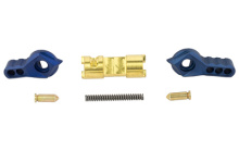 SSK, Safety Selector Kit, Anodized Finish, Blue, Includes 1 Long and 1 Short Paddle with Tumbler, Detent, Spring and 2 Screws SSK-BLU