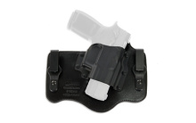 KingTuk, Inside Waistband Holster, Fits Sig Sauer P320 Full Size/Compact, Beretta APX Fullsize/Compact, CZ P07, Leather and Kydex Construction, Right Hand, Matte Finish, Black KT820B