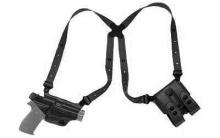 Miami Classic II Shoulder Holster, Fits S&W M&P/Sigma, Right Hand, Tan Leather MC472B