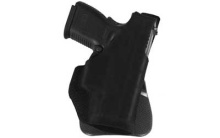 Paddle Lite Holster, Fits 1911 With 3" Barrel, Right Hand, Black Leather PDL424B