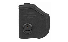Tuck-N-Go 2.0 Strongside/Crossdraw, Inside Waistband Holster, Ambidextrous, Fits Glock 43 w/TLR6, Black Leather TUC850B