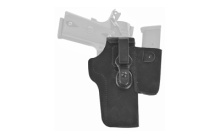 Walkabout 2.0 Strongside/Crossdraw IWB Holster, Fits Glock 19, 19X, 23, 32, 45, Ambidextrous, Black Leather WK2-226B