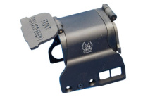 Eotech Lens Cover, Fits Eotech EXPS 2-0, with "Front Toward Enemy" engraved feature, Black Finish GGG-1424FTE