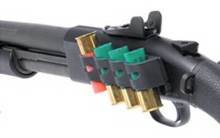 4-Shell Side Saddle, 12 Gauge, Fits Mossberg 500/590, Black GGG-1512