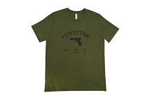 OEM Perfection Pistol T-Shirt, Short Sleeve, M, Olive Drab AA68141