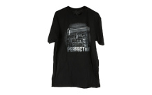 Short Sleeve Shirt, "Perfection", Large, Black AP95108