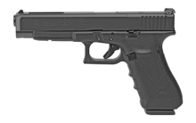 35, GEN 4, Semi-automatic, Striker Fired, Longslide, 40 S&W, 5.31", Black, Interchangeable, 15Rd, 3 Mags, Prac/Tac, Fixed Sights, Polymer, Matte G35415US