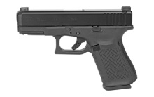 19, GEN 5, Semi-automatic, Striker Fired, Compact, 9MM, 4.02", Matte, 10Rd, 3 Mags, Night Sights, Polymer, Matte PA1950301AB
