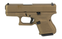 26, GEN 5, Semi-automatic, Striker Fired, Sub-Compact, 9MM, 3.43" Barrel, Cerakote Finish, Burnt Bronze, 10 Rounds, 3 Magazines UA265S204-BB
