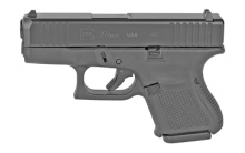 27, GEN 5, Semi-automatic, Striker Fired, Sub-Compact, 40 S&W, 3.43", Black, Polymer, 9Rd, 3 Mags, Fixed Sights, DLC UA275S201