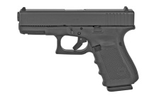 19, GEN 4, Semi-automatic, Striker Fired, Compact, 9MM, 4.02", Polymer, Matte, 10Rd, Fixed Sights UG1950201