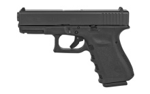 19, Double Action Only, Compact, 9MM, 4.02" Barrel, Polymer Fame, Matte Finish, Fixed Sights, 10Rd, 2 Magazines UI1950201
