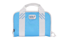Double Pistol Case Robin Egg Blue