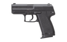USP, V7, LEM Double Action Only, Compact, 40S&W, 3.58" Barrel, Polymer Frame, Black Finish, 3 Dot Sights, 10Rd, 2 Magazines 81000342