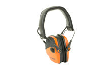 Impact Sport Bolt, Earmuff, Orange, Electronic, Folding R-02231
