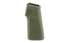 15 Degree Vetical Rifle Grip, Fits AR-15/M16, Polymer, No Finger Groove,  OD Green 13101