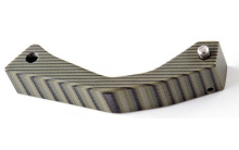 Trigger Guard, AR-15/M-16 Contour Trigger Guard G10, G-Mascus Green Finish 15198