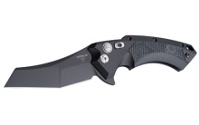 X5, Folding Knife, CPM154 / Black, Plain, Folder, Wharncliffe, 3.5", Aluminum / G-Mascus Black G10 Insert 34569