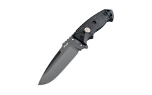 Sig EX-F01 Tactical, Fixed Blade Knife, Cerakote Finish, Gray, Black G10 Handle, Drop Point, Plain Edge, 5.5" Blade Length, Includes Automatic Retention Sheath with Torx Tool 37172