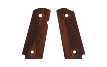 Grip, Fits Colt Officer, Checkered, Coco Bolo Finish 43811