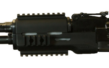 OverMolded Grip and Forend Kit, Fits AK-47 & AK-74 Standard Chinese and Russian, Black Finish 74004