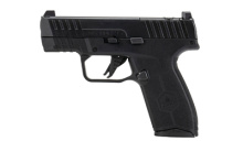 Masada Slim, Striker Fired, Semi-automatic, Polymer Frame Pistol, Compact, 9MM, 3.1" Barrel, Black, Night Sights, 10 Rounds, 2 Magazines M9SLIM10NS