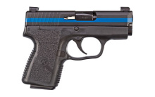 PM9 Thin Blue Line Special Edition, Semi-automatic, Striker Fired, 9MM, 3.1" Barrel, Polymer Frame, Black Finish With Thin Blue Line On Both Sides, 7Rd, 3 Magazines, TruGlo Night Sights PM9093TBL