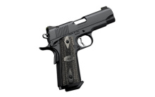 Tactical Pro II, 1911, Semi-automatic, Metal Frame Pistol, Commander Size, 45 ACP, 4" Barrel, Matte Finish, Gray Frame with Black Slide, Laminate Wood Grips, Tritium Night Sights, Manual Safety, 7 Rounds 3200143