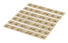 7 Piece Flat Panel Kit, Fits KeyMod Rail, Flat Dark Earth Finish 31190-FDE