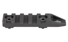 5 Slot MLOK Rail Section, Black Finish 31912