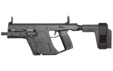 VECTOR SDP SB G2, Pistol, Semi-automatic, 22 LR, 6.5" Threaded Barrel, Black Finish, SBT Stabilizing Brace, Flip Up Sights, 10Rd, 1 Magazine KV22-PSBBL00