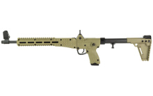 Model Sub 2K Gen 2, 9 Carbine, Semi-automatic Rifle, 9MM, 16.1" Barrel, Tan Finish, Black Stock, Adjustable Sights, 10Rd, For Glock OEM 17 Magazine SUB2K9GLK17BTAN