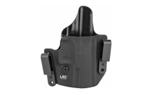 Defender Series, OWB/IWB Holster, Fits Walther PPQ, Kydex, Right Hand, Black Finish 5004