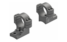 BackCountry, Rings, 1" Med, 2 Piece, Fits Weatherby Mark V, Matte Black 171110