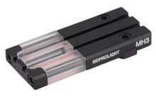 FT Bullseye Fiber Optic and Tritium Micro Optic Pistol Sight, Fits KAHR K9 MK9 P9 CW9 CM9 K40 CT40 MK40 P40 CW40 CM40 CT40 P45 CW45 CM45 CT45 Models, Red ML63147R