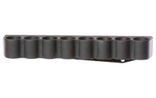 8-Shell Side Saddle, 12 Gauge, Rugged, Reliable On-gun Shotshell Carriers, Fits Mossberg 500, 590, Black 90340