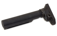 Faro Telescoping Stock Adapter and Receiver Extension, Fits FN SCAR, Replaces factory SCAR to allowattachment of almost any available AR-15 butt stock, Steel ambidextrous push button style QD Sling attachment points, Black Finish 92570