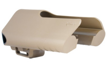 E-Volv Cheek Piece, Fits 6-Position, with Battery Storage, Scorched Dark Earth E2BSASDE