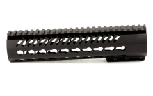 Tekko Free Float Keymod Rail System, 10", Fits AR-15 Carbine, Black TMARFF10KRS