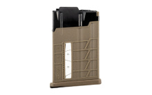 Magazine, Polymer/Metal, 308 Winchester/6.5 Creedmoor, 10 Rounds, Flat Dark Earth, Fits Short Action AICS Pattern, Round Indicator Window 103089-FDE